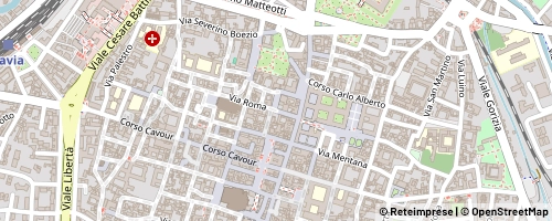 Mappa Pavia