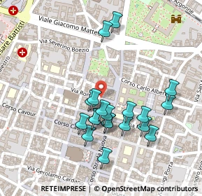 Mappa Piazza Luigi Guicciardi, 27100 Pavia PV, Italia (0.217)