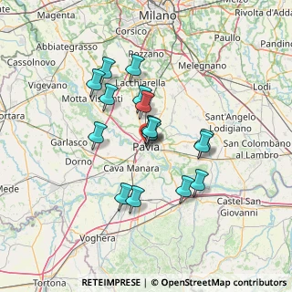 Mappa Via Sant'Agostino, 27100 Pavia PV, Italia (11.3925)