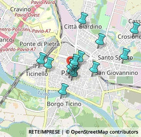 Mappa Piazza Luigi Guicciardi, 27100 Pavia PV, Italia (0.68786)