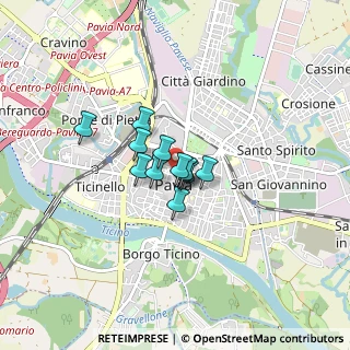 Mappa Via Sant'Agostino, 27100 Pavia PV, Italia (0.43083)