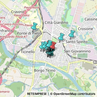 Mappa Via Sant'Agostino, 27100 Pavia PV, Italia (0.3325)