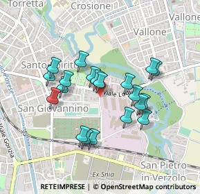 Mappa Via Giovanni Veneroni, 27100 Pavia PV, Italia (0.3905)