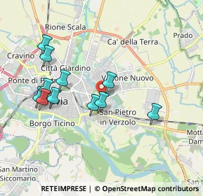 Mappa Via Giovanni Veneroni, 27100 Pavia PV, Italia (1.81455)