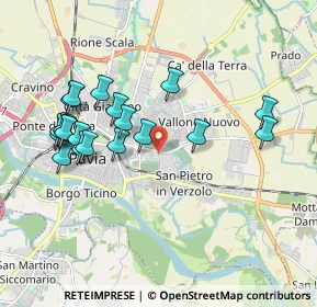 Mappa Via Giovanni Veneroni, 27100 Pavia PV, Italia (1.9375)