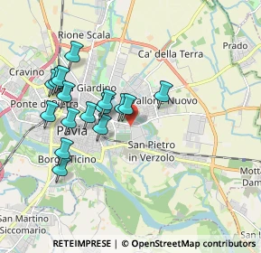 Mappa Via Giovanni Veneroni, 27100 Pavia PV, Italia (1.73375)