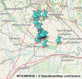 Mappa Via Giovanni Veneroni, 27100 Pavia PV, Italia (6.79067)