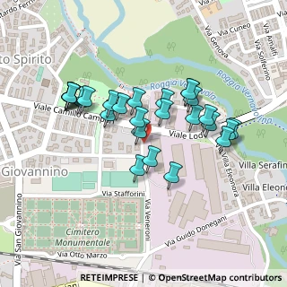 Mappa Via Giovanni Veneroni, 27100 Pavia PV, Italia (0.2037)