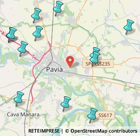 Mappa Via Giovanni Veneroni, 27100 Pavia PV, Italia (6.408)