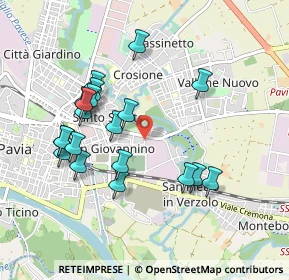 Mappa Via Giovanni Veneroni, 27100 Pavia PV, Italia (0.92)