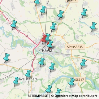 Mappa Via Carlo Goldoni, 27100 Pavia PV, Italia (5.954)