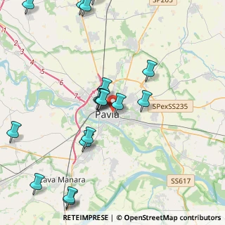 Mappa Via Carlo Goldoni, 27100 Pavia PV, Italia (4.78389)