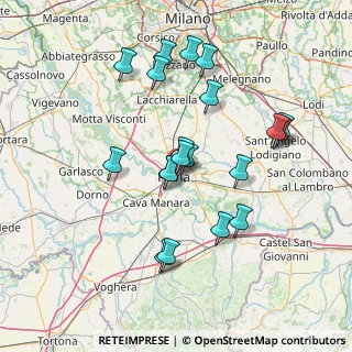 Mappa Via Carlo Goldoni, 27100 Pavia PV, Italia (13.891)