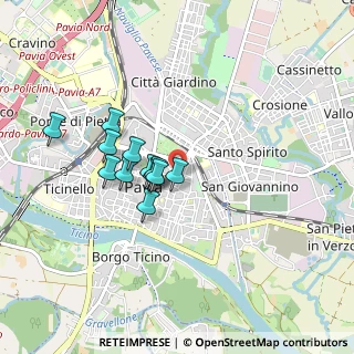 Mappa Via Carlo Goldoni, 27100 Pavia PV, Italia (0.68)