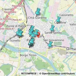 Mappa Via Carlo Goldoni, 27100 Pavia PV, Italia (0.7895)