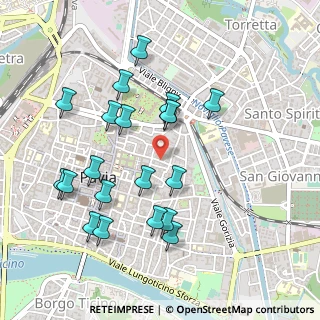 Mappa Via Carlo Goldoni, 27100 Pavia PV, Italia (0.49)
