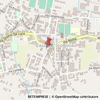 Mappa Via Roma, 22, 35040 Casale di Scodosia, Padova (Veneto)
