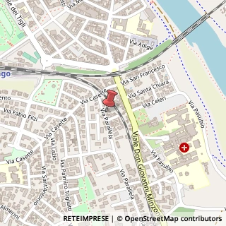 Mappa Via Parallela, 13, 37045 Legnago, Verona (Veneto)
