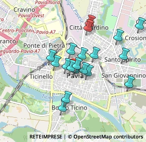 Mappa Via XX Settembre, 27100 Pavia PV, Italia (0.75211)