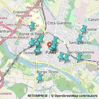 Mappa Via S. Zeno, 27100 Pavia PV, Italia (0.77313)