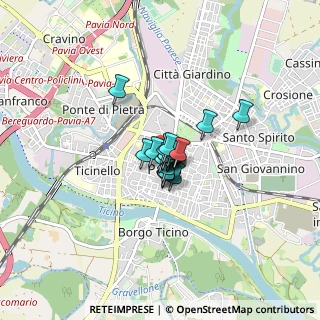 Mappa Via XX Settembre, 27100 Pavia PV, Italia (0.3375)