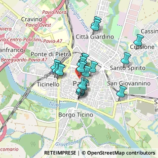 Mappa Via XX Settembre, 27100 Pavia PV, Italia (0.6555)