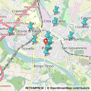 Mappa Via XX Settembre, 27100 Pavia PV, Italia (0.92455)