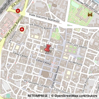 Mappa Via Lorenzo Mascheroni,  26, 27100 Pavia, Pavia (Lombardia)