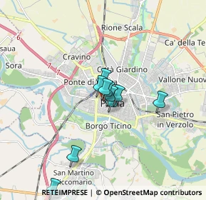 Mappa Via del Muto dall'Accia al Collo, 27100 Pavia PV, Italia (1.45182)