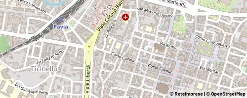 Mappa Pavia
