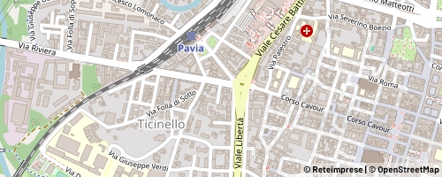 Mappa Pavia