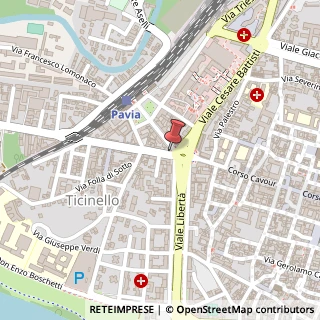 Mappa Corso Alessandro Manzoni, 1, 27100 Pavia, Pavia (Lombardia)
