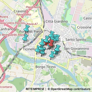 Mappa Via Mascheroni, 27100 Pavia PV, Italia (0.458)