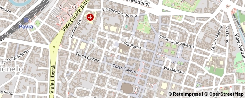 Mappa Pavia