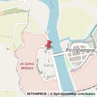 Mappa Via Barone Antonio Smancini,  1, 26026 Pizzighettone, Cremona (Lombardia)