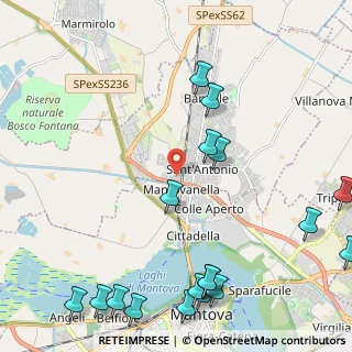 Mappa 46047 Mantova MN, Italia (3.03722)