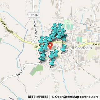 Mappa Via Campon, 35040 Casale di Scodosia PD, Italia (0.26538)