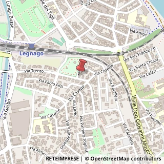 Mappa Via Aleardo Aleardi, 2, 37045 Legnago, Verona (Veneto)