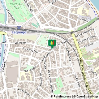 Mappa Via Casette, 20, 37045 Legnago, Verona (Veneto)