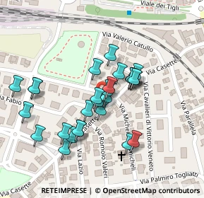 Mappa Via Casette, 37045 Legnago VR, Italia (0.0963)