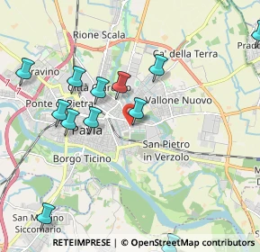 Mappa Viale San Giovannino, 27100 Pavia PV, Italia (2.27333)