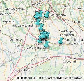 Mappa Viale San Giovannino, 27100 Pavia PV, Italia (6.732)