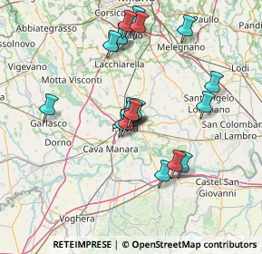 Mappa Viale San Giovannino, 27100 Pavia PV, Italia (12.8545)