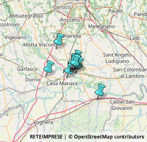 Mappa Viale San Giovannino, 27100 Pavia PV, Italia (4.4225)