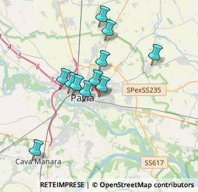 Mappa Viale San Giovannino, 27100 Pavia PV, Italia (3.02818)