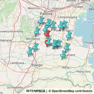 Mappa Via Mario Guzzon, 35023 Bagnoli di Sopra PD, Italia (11.07471)