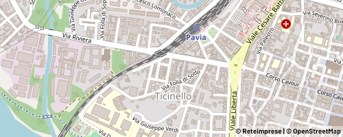 Mappa Pavia