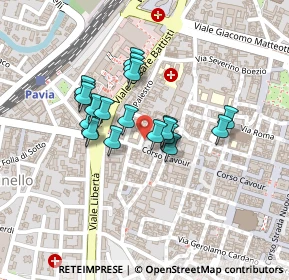 Mappa Via Fratelli Cremona, 27100 Pavia PV, Italia (0.166)