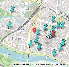 Mappa Via Fratelli Cremona, 27100 Pavia PV, Italia (0.5675)