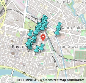 Mappa Via Luino, 27100 Pavia PV, Italia (0.3015)